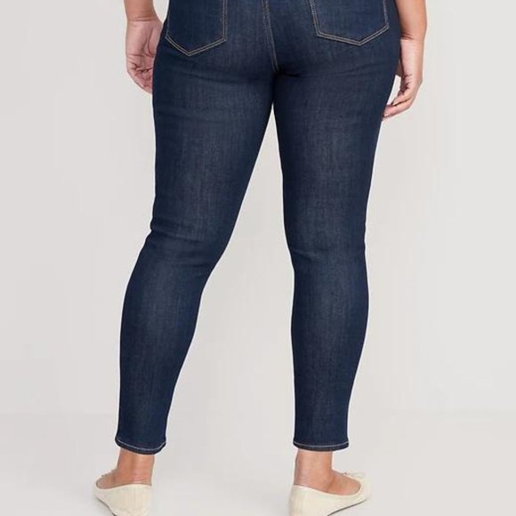 Old Navy High-Waisted Wow Super-Skinny Ankle Jeans for Women New - Picture 7 of 7